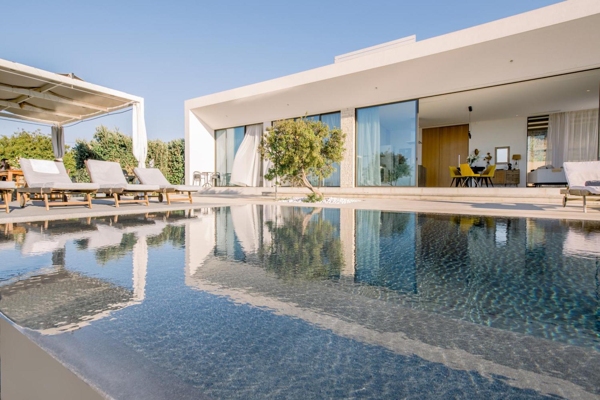Ellas Residence Fantastic Pool Heated Kíssamos Exterior foto