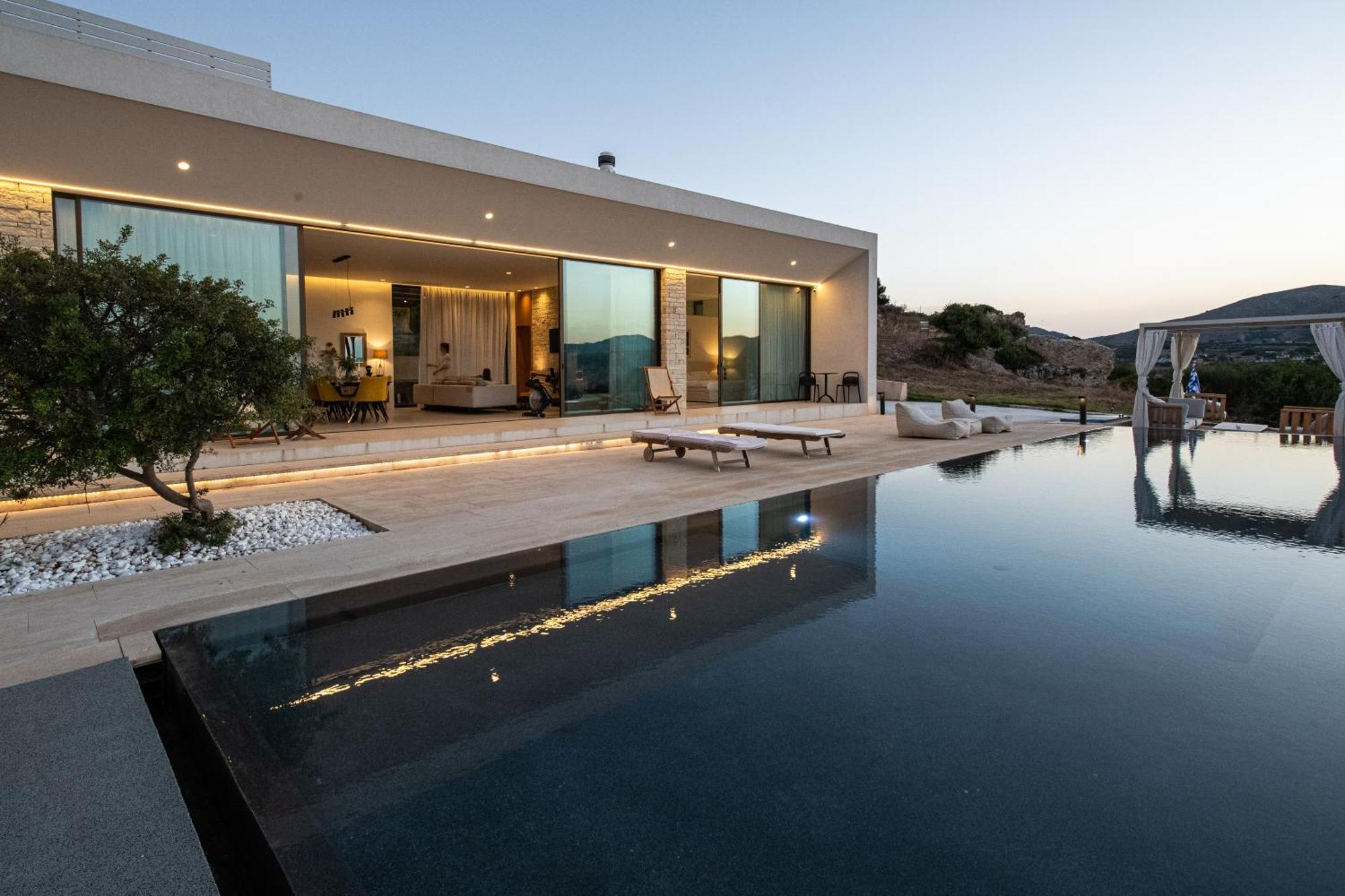 Ellas Residence Fantastic Pool Heated Kíssamos Exterior foto