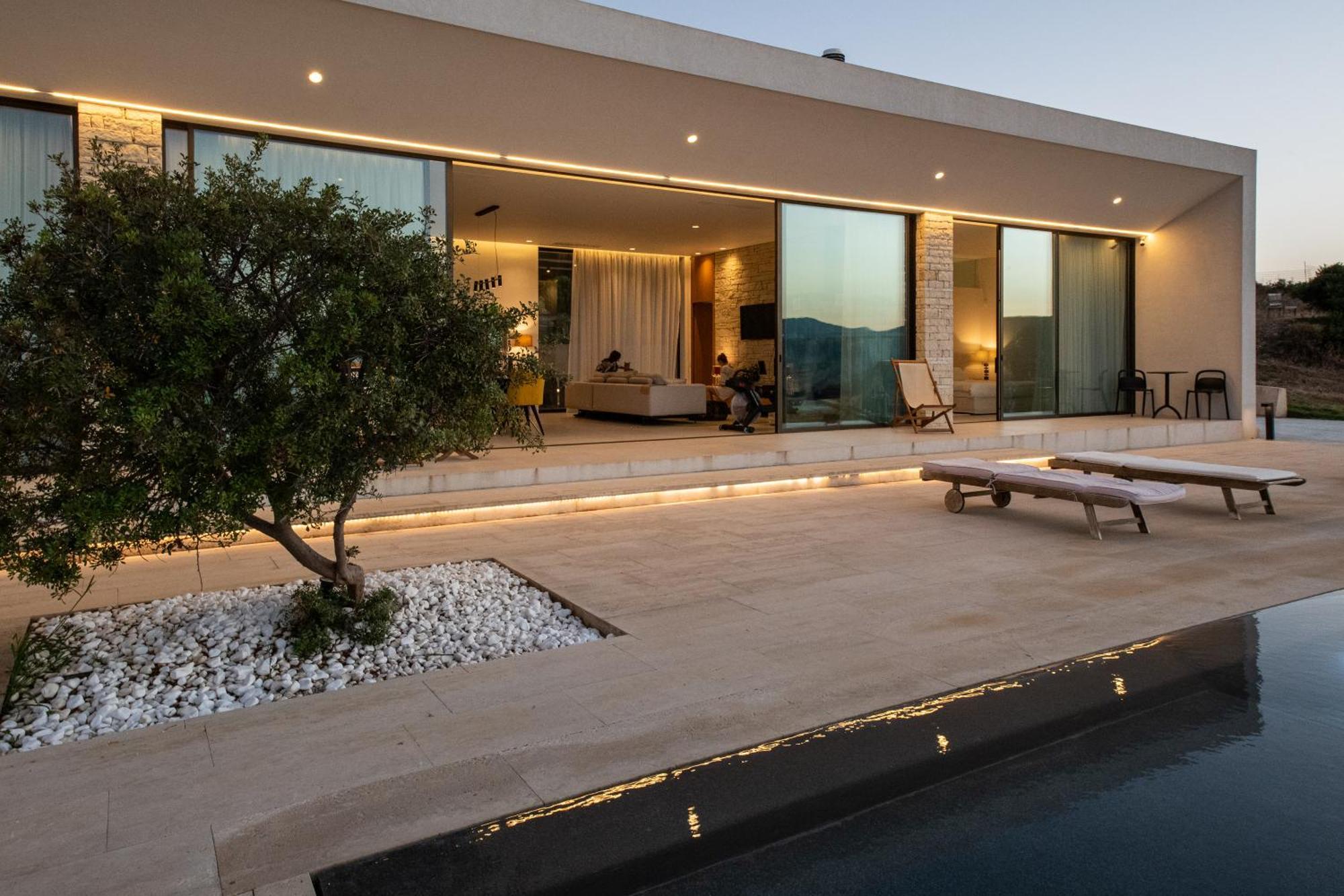 Ellas Residence Fantastic Pool Heated Kíssamos Exterior foto